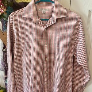 Men’s Banana Republic LS shirt size S, 14-14.5”